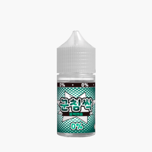 [무니코틴] 군침싹 블랙멘솔 입호흡액상 30ml